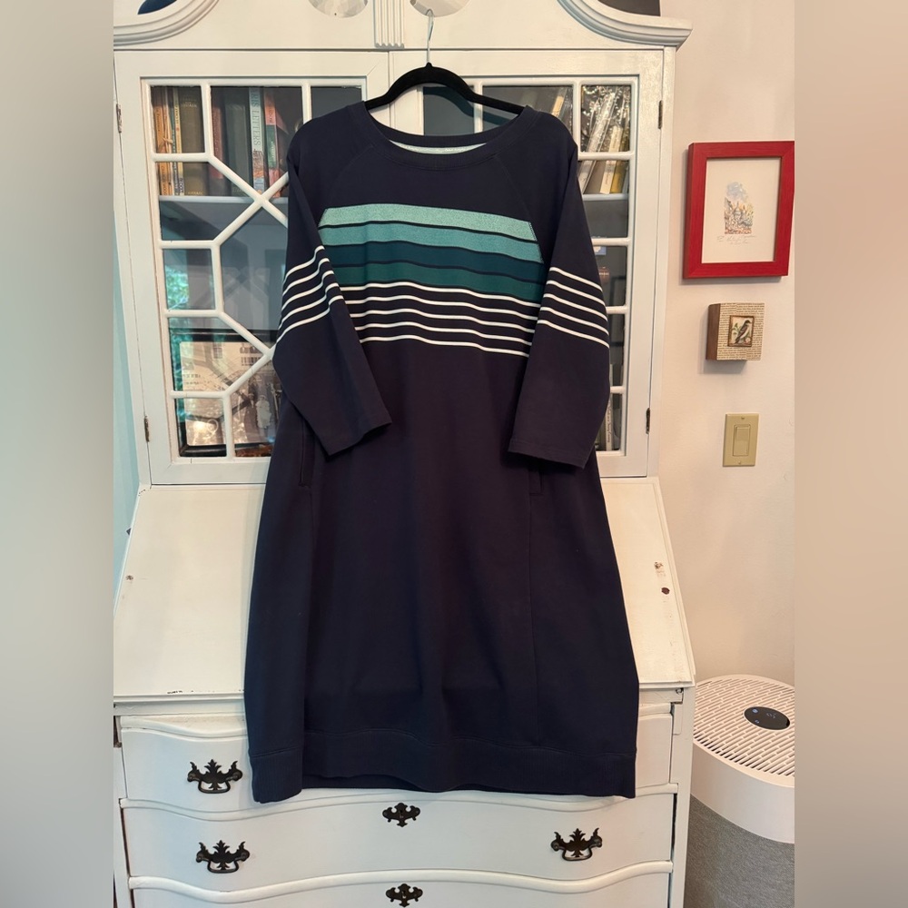 Women’s L.L. Bean 24/7 Sweatshirt dress XL